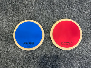 Prologix | 8” Blue Lightning/ Red Storm Combo Practice Pad